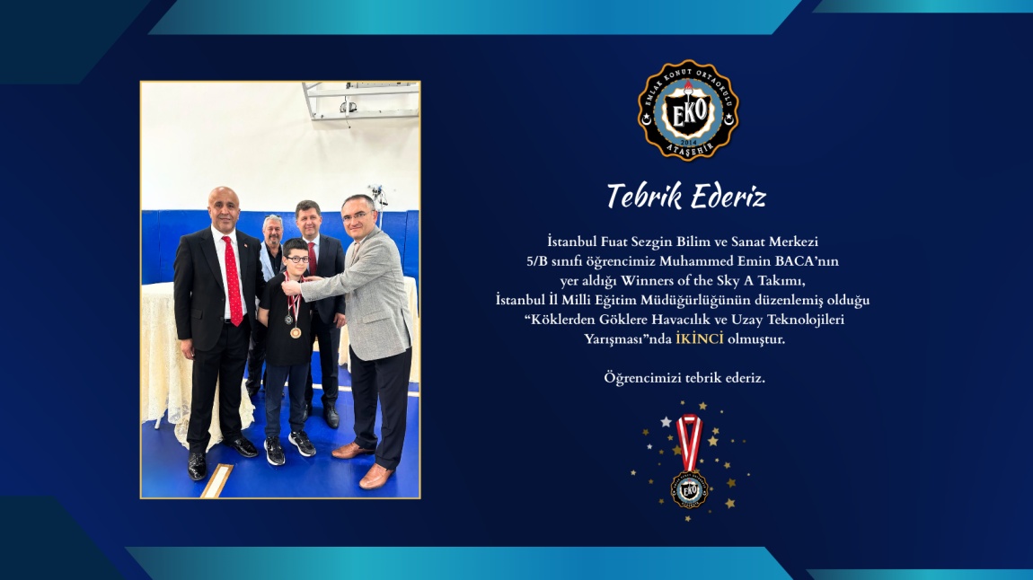 TEBRİK EDERİZ